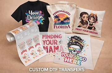 Custom DTF Transfers