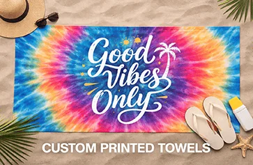 Custom Printed Towels