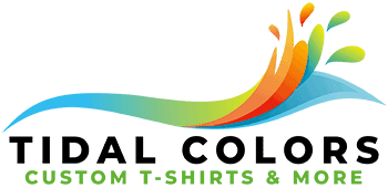 Tidal Colors Custom T Shirt Printing Atlanta logo v1